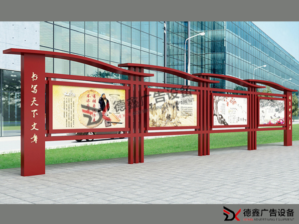 宿迁德鑫公交候车亭：为城市塑造不一样的风景