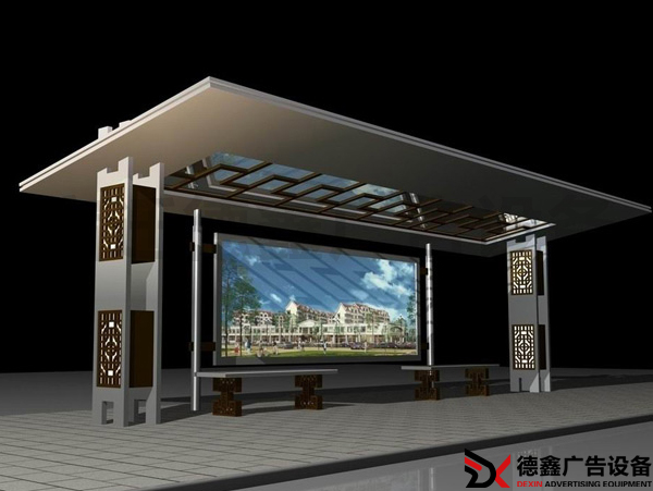 江苏无锡更新一批公交候车亭