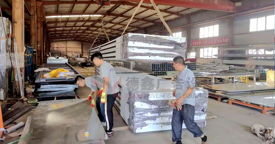 优质城市公交车站候车亭生产车间HCT-1004