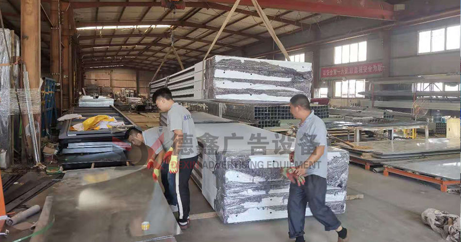 宿迁德鑫福建候车亭生产实拍